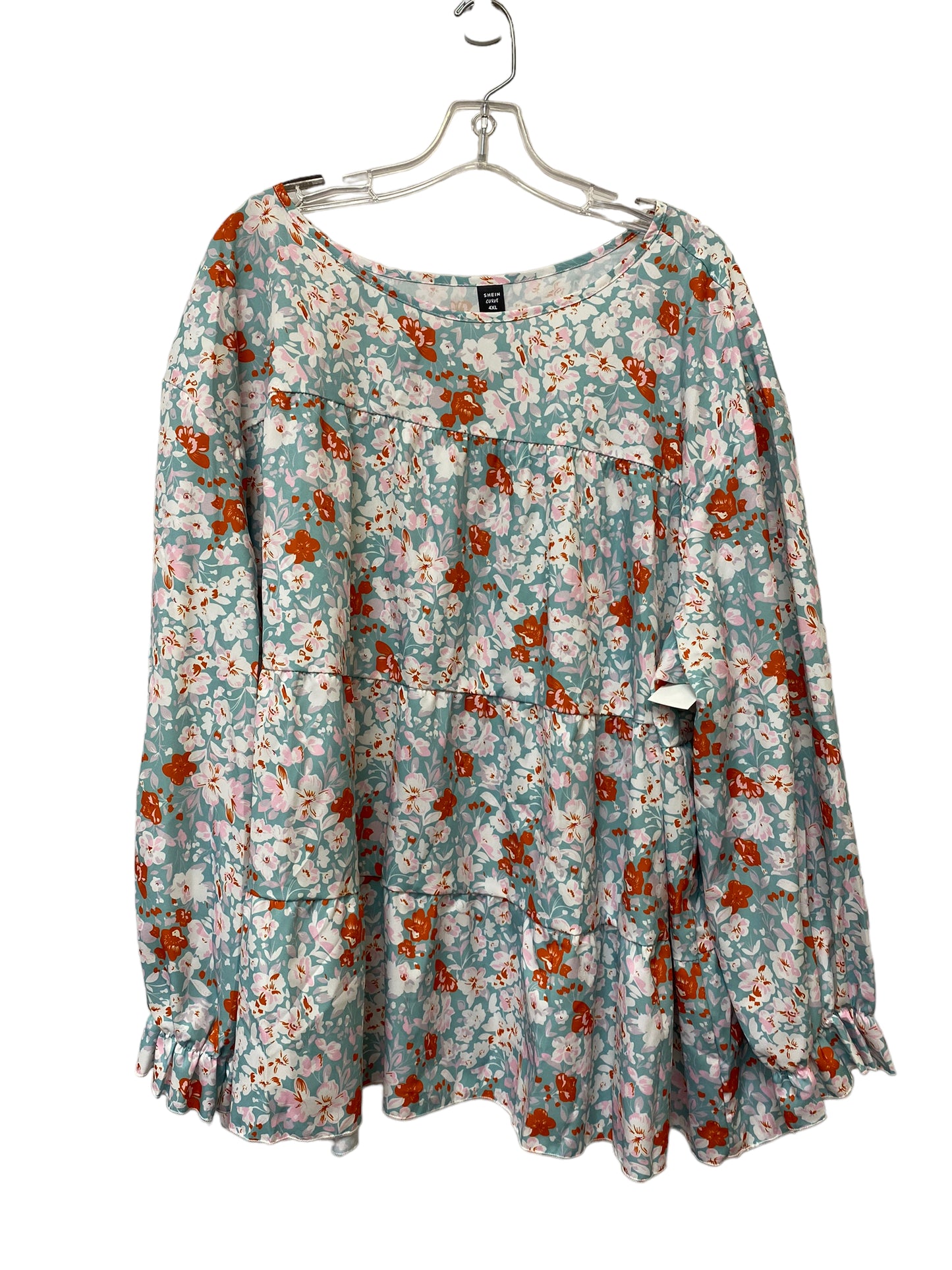 Top Long Sleeve By Shein Size: 4x