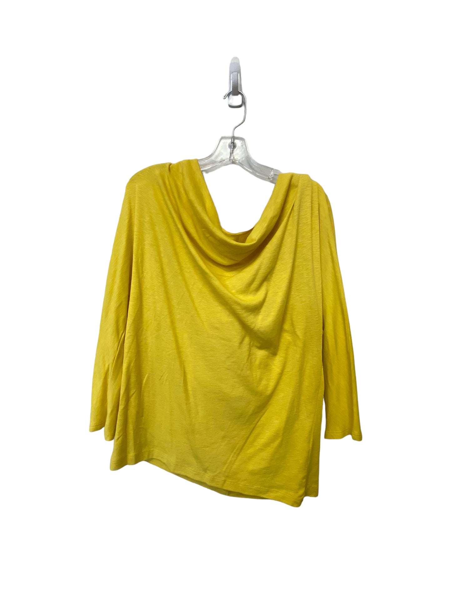 Top Long Sleeve By Workshop Size: L
