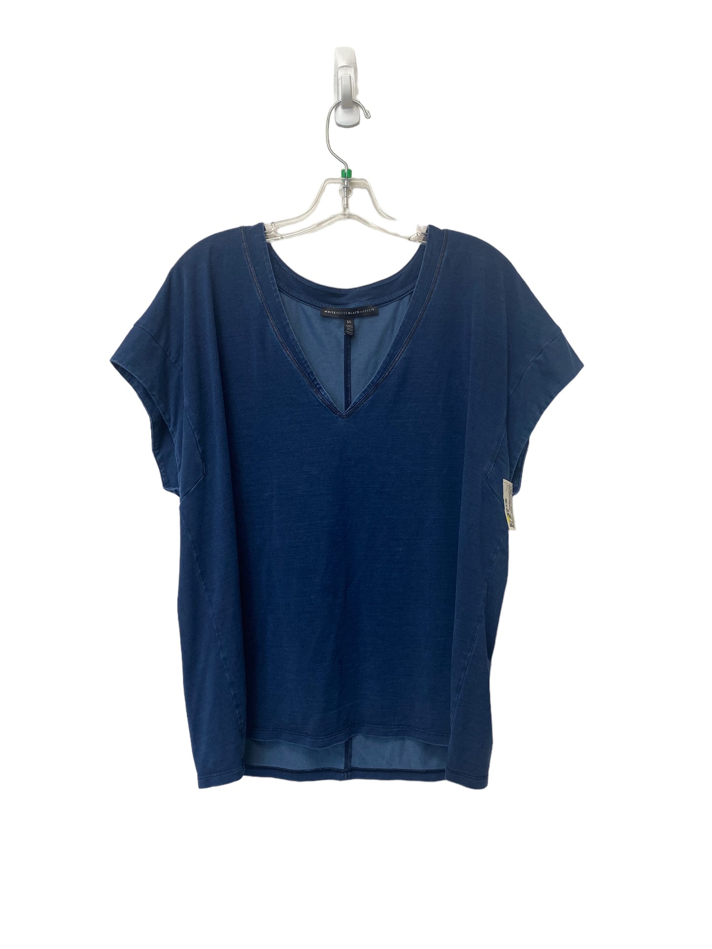 Top Short Sleeve By White House Black Market Size: Xl