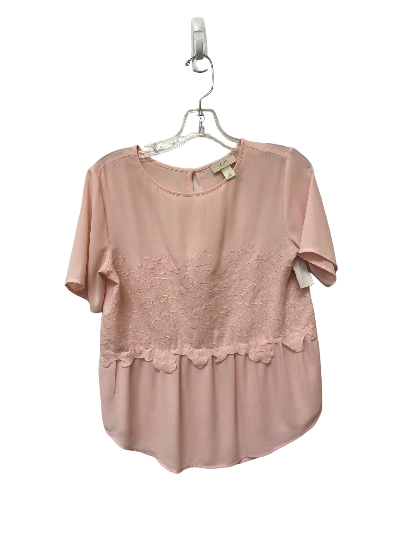 Top Short Sleeve By Loft  Size: Xs