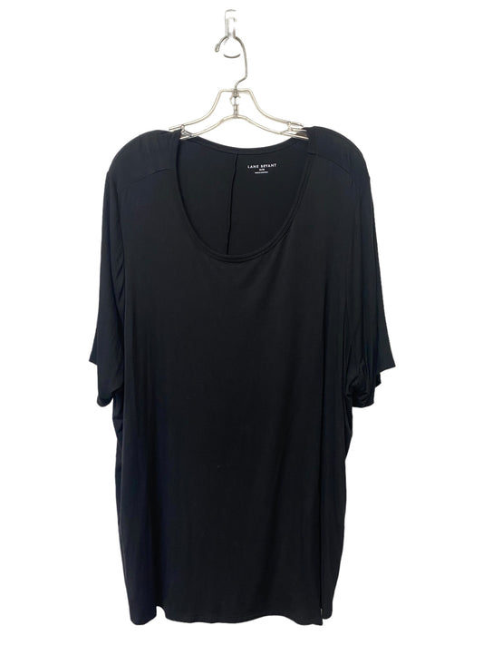 Black Top Short Sleeve Lane Bryant, Size 3x