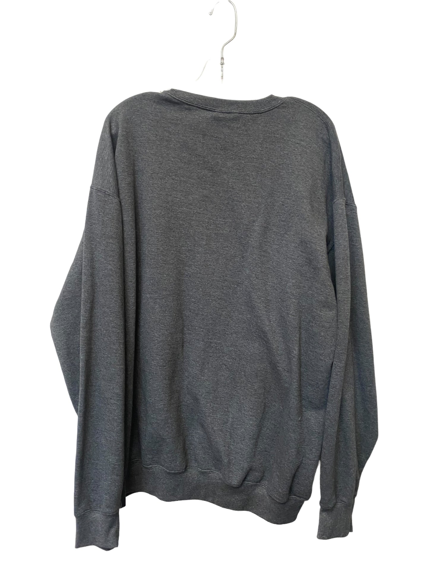 Grey Top Long Sleeve Clothes Mentor, Size 2x