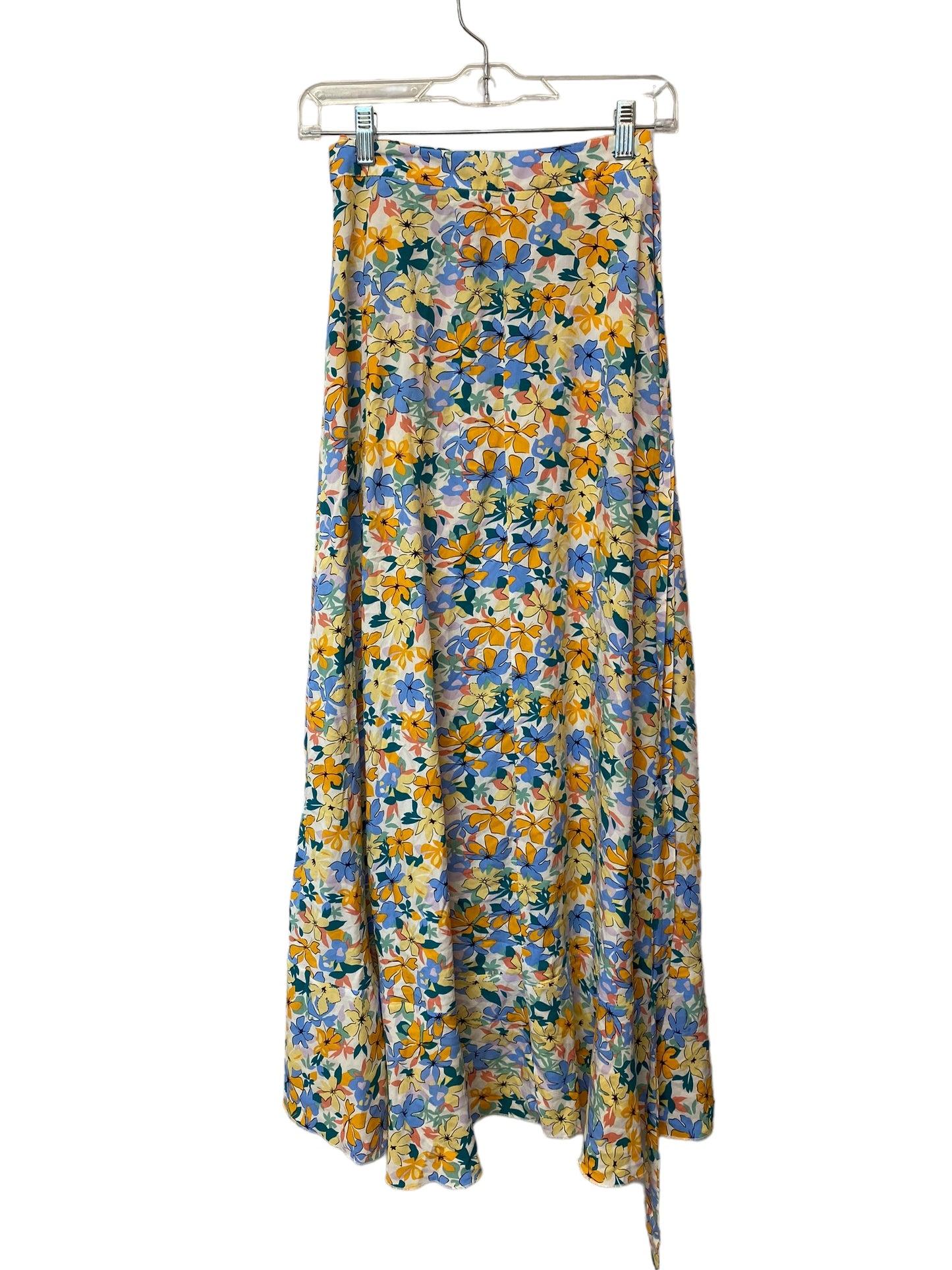 Skirt Maxi By Clothes Mentor In Floral Print, Size: S