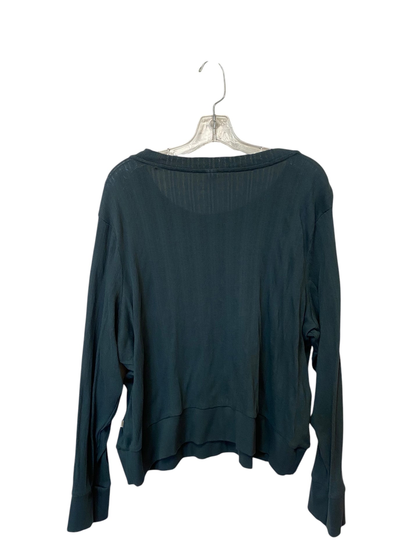 Top Long Sleeve By Old Navy In Green, Size: 2x