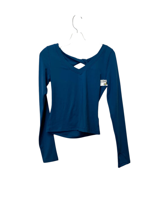 Athletic Top Long Sleeve Crewneck By Athleta In Teal, Size: S