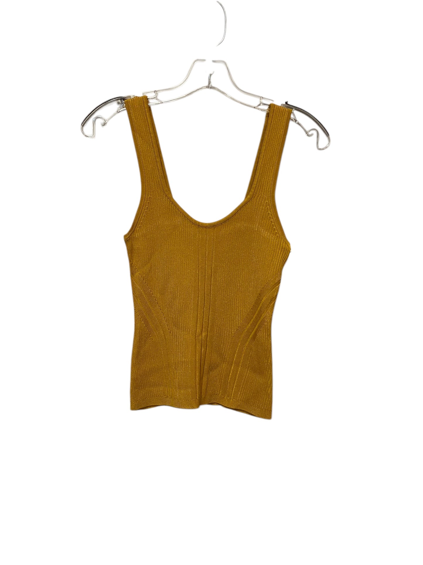 Top Sleeveless By White House Black Market In Yellow, Size: Xs