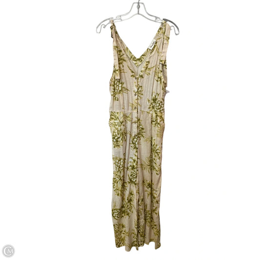 Jumpsuit By Cmb In Floral Print, Size: S