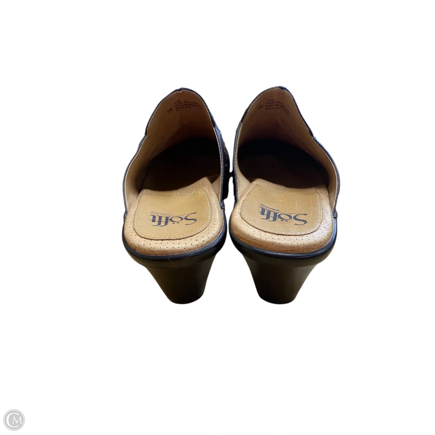 Shoes Heels Block By Sofft In Brown, Size: 9