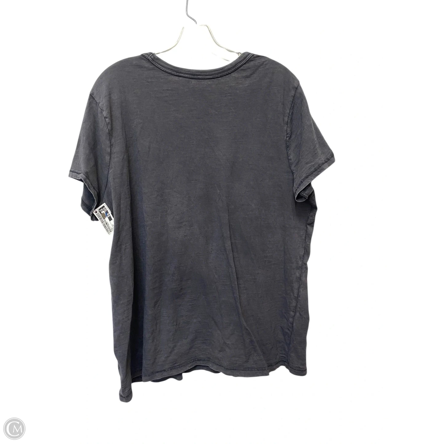 Top Short Sleeve Basic By Universal Thread In Grey, Size: 2x