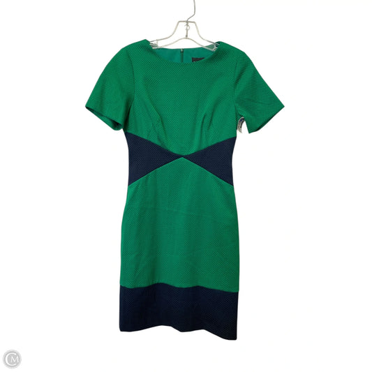 Dress Work By Clothes Mentor In Blue & Green, Size: 0