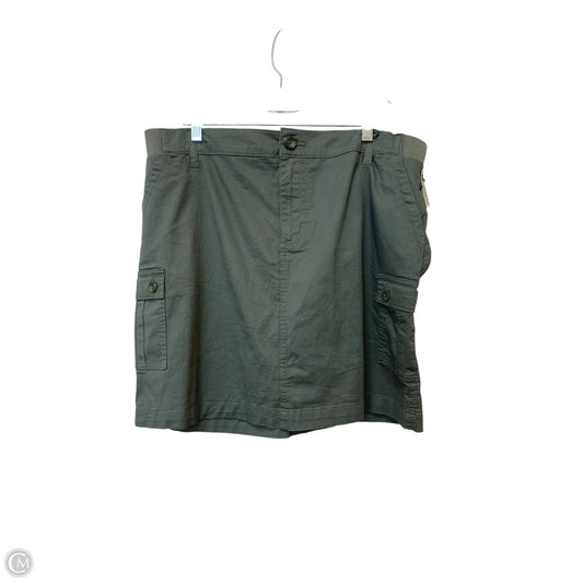 Skirt Mini & Short By Lee In Green, Size: 14