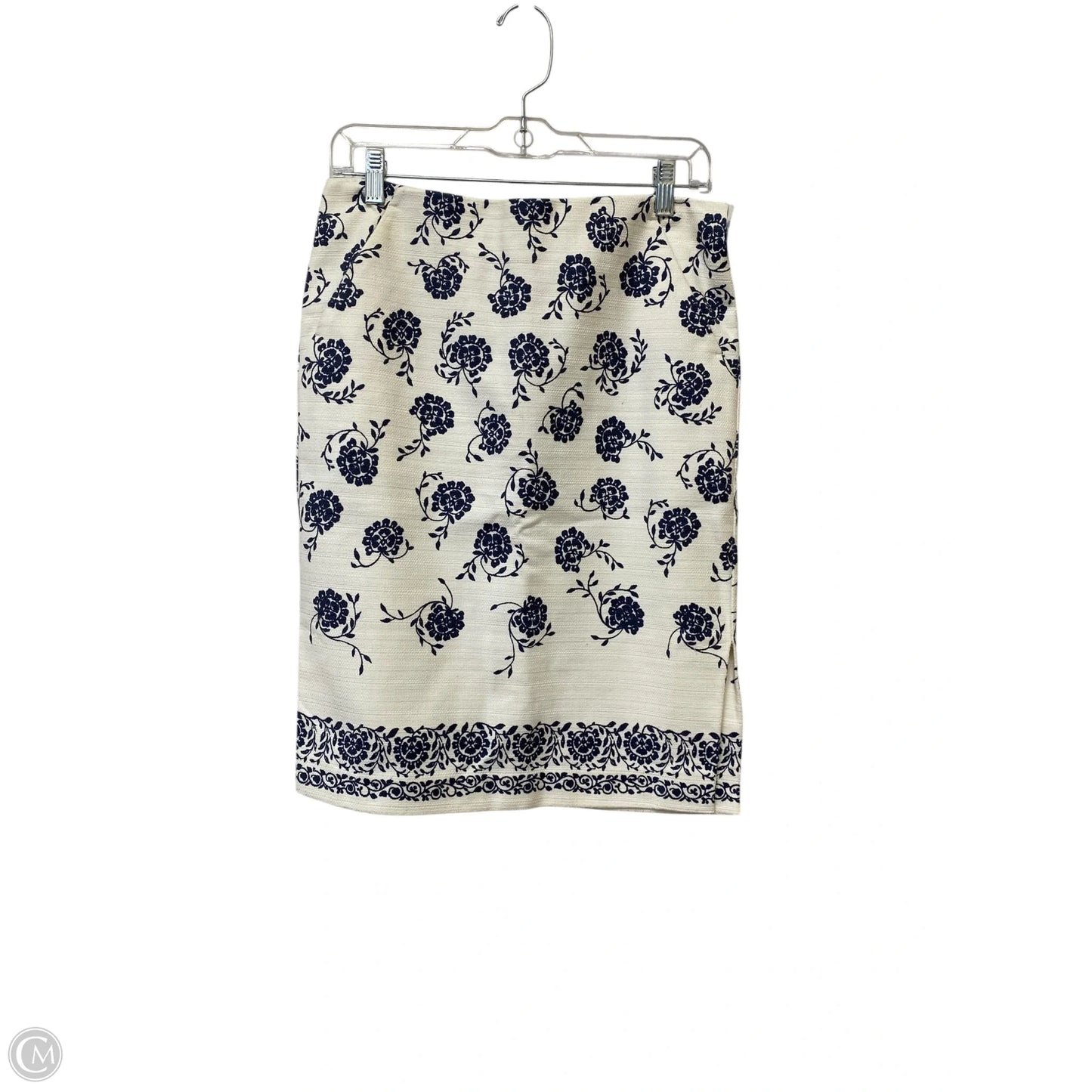 Skirt Midi By Loft In White, Size: 6