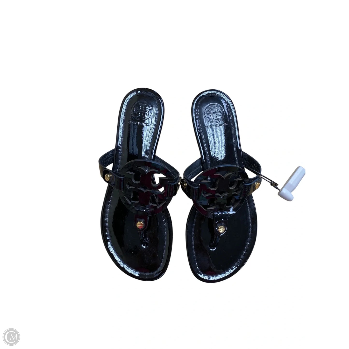 Sandals Designer By Tory Burch In Black, Size: 6.5