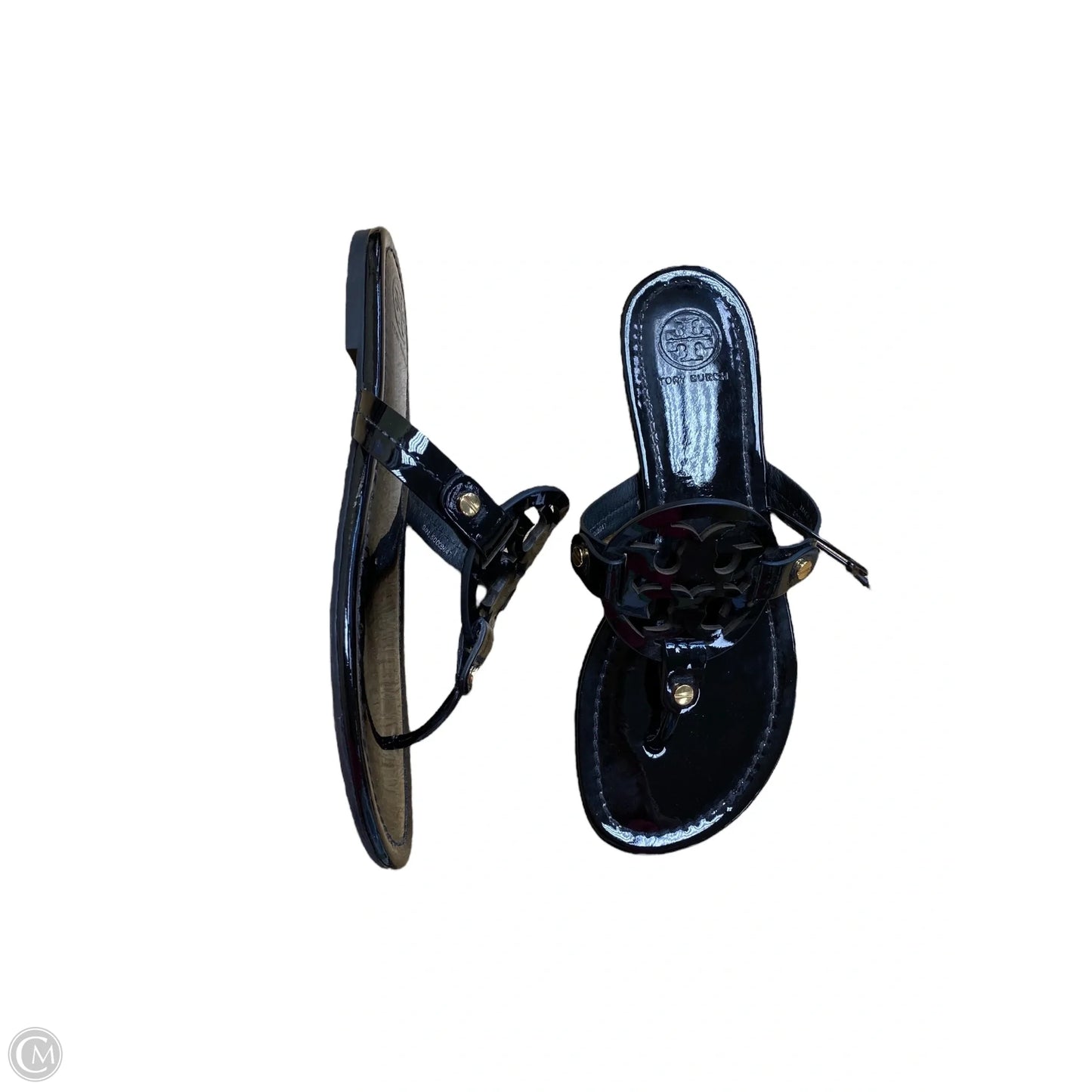 Sandals Designer By Tory Burch In Black, Size: 6.5