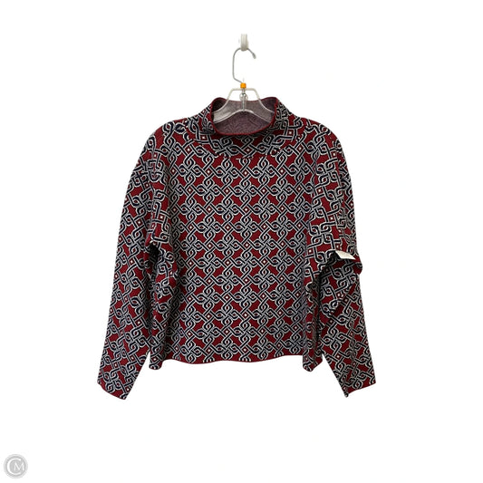 Sweater By Maeve In Blue & Red, Size: Xs