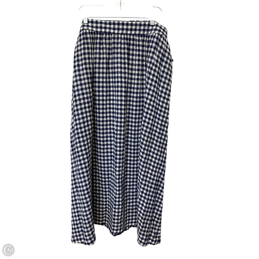 Skirt Maxi By Ava & Viv In Checkered Pattern, Size: Xl
