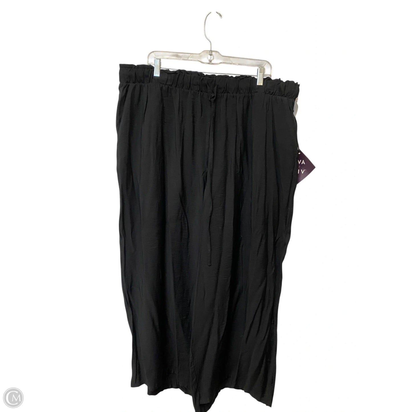 Skirt Maxi By Ava & Viv In Black, Size: 2x