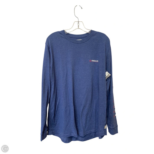 Top Long Sleeve By Magellan In Blue, Size: Xl