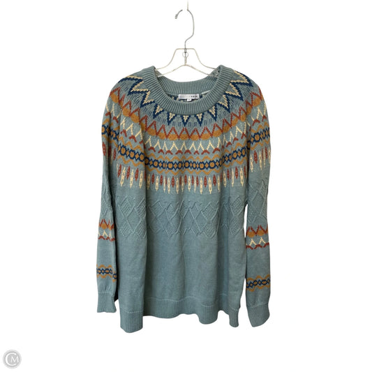 Sweater By Baltic Born In Blue, Size: 3x