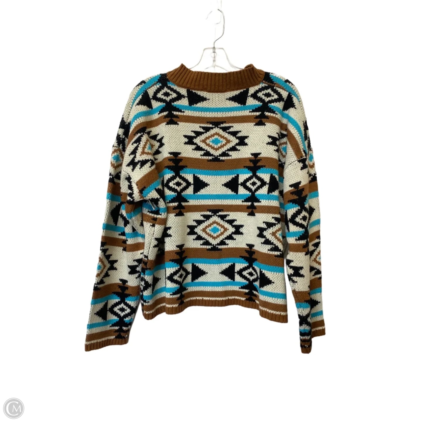 Sweater By Savanna Jane In Multi-colored, Size: L