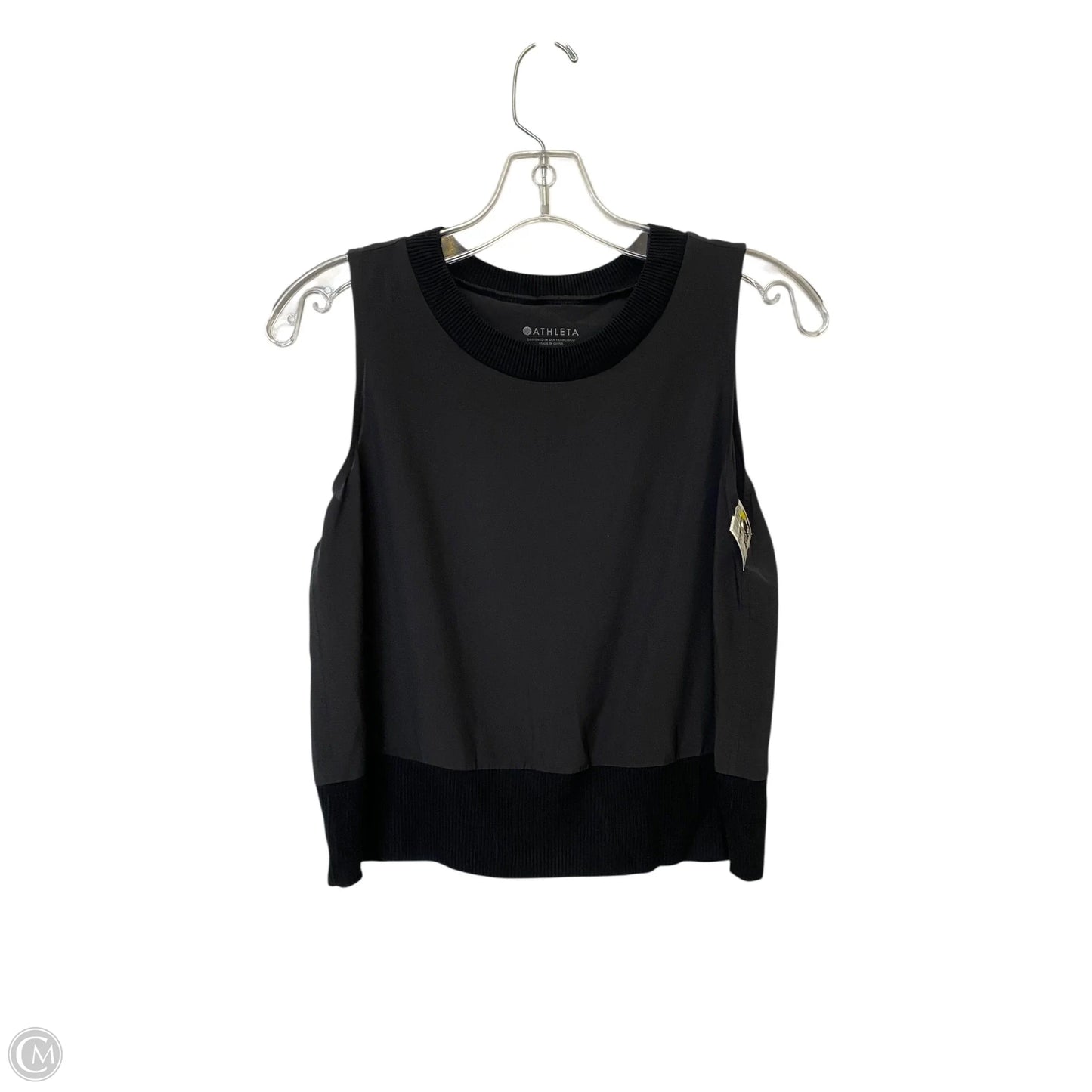 Athletic Tank Top By Athleta In Black, Size: Xs