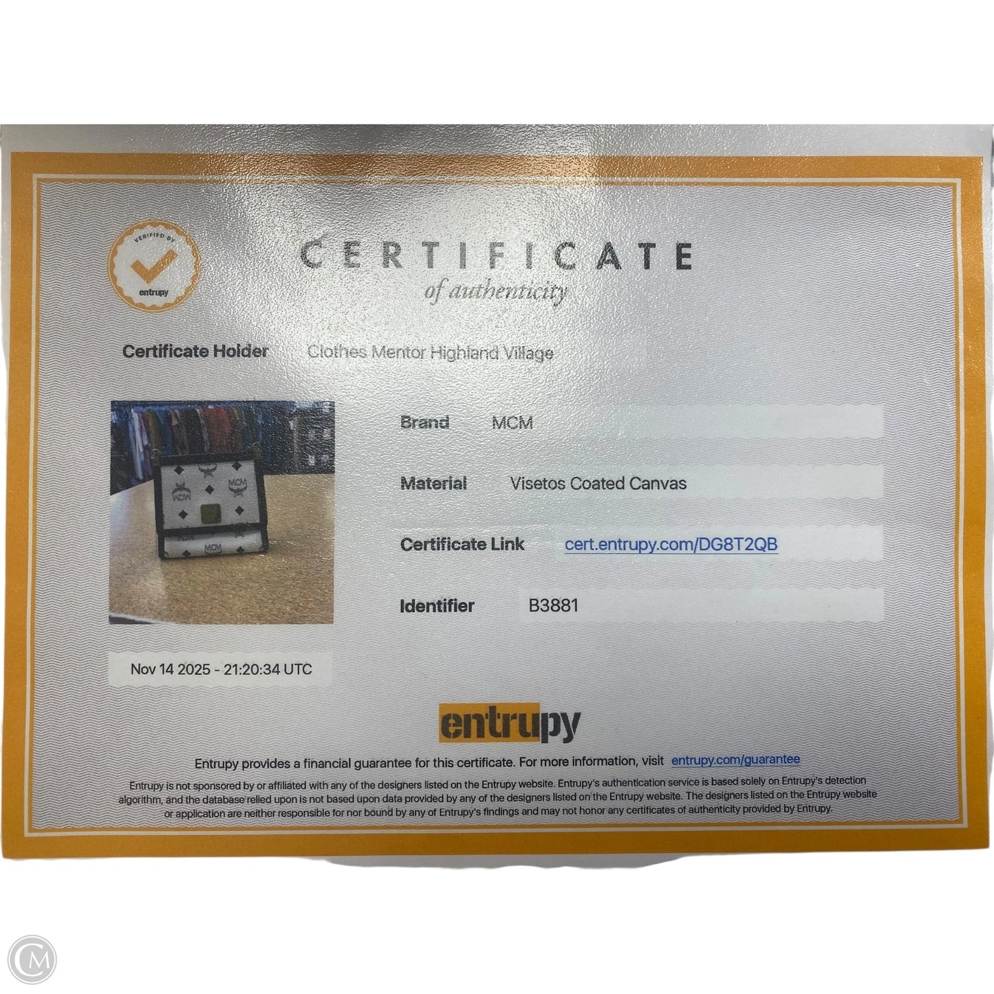 Handbag Luxury Designer By Mcm, Size: Small