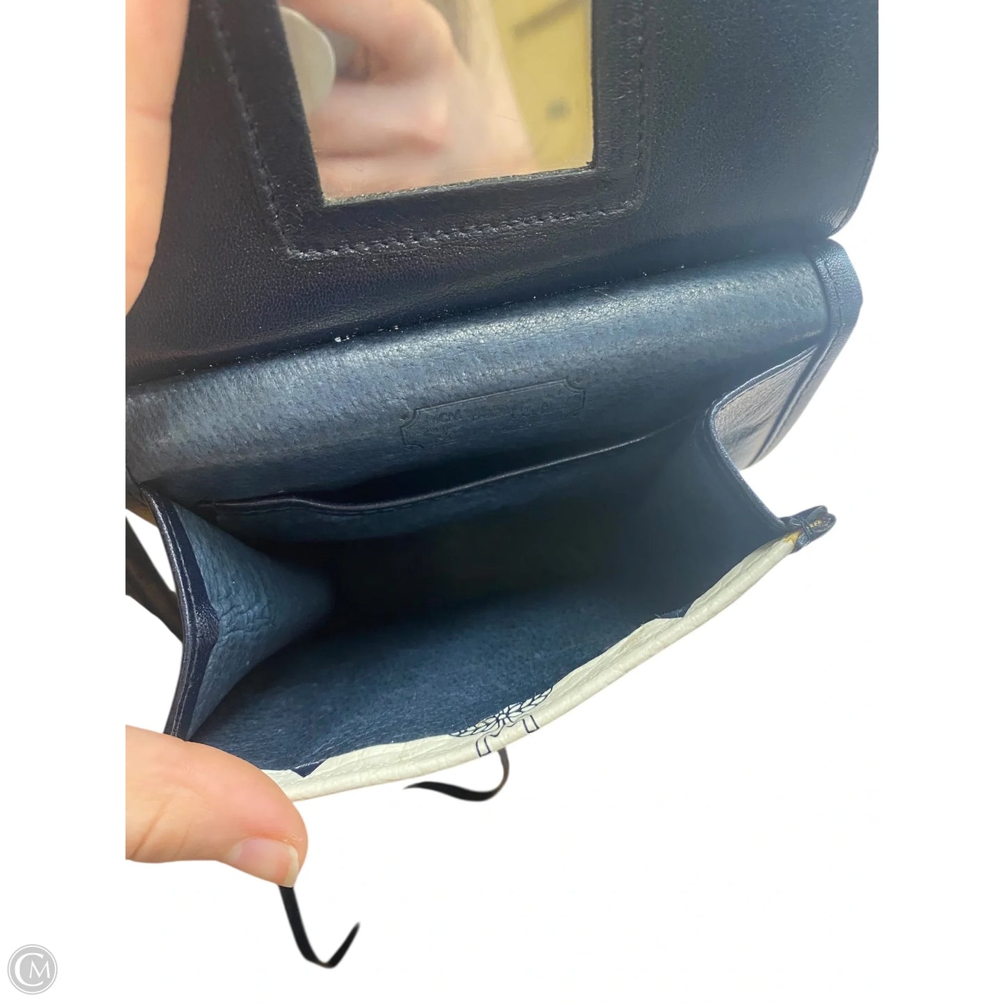 Handbag Luxury Designer By Mcm, Size: Small