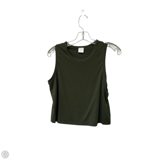 Athletic Tank Top By Athleta In Green, Size: Xxs
