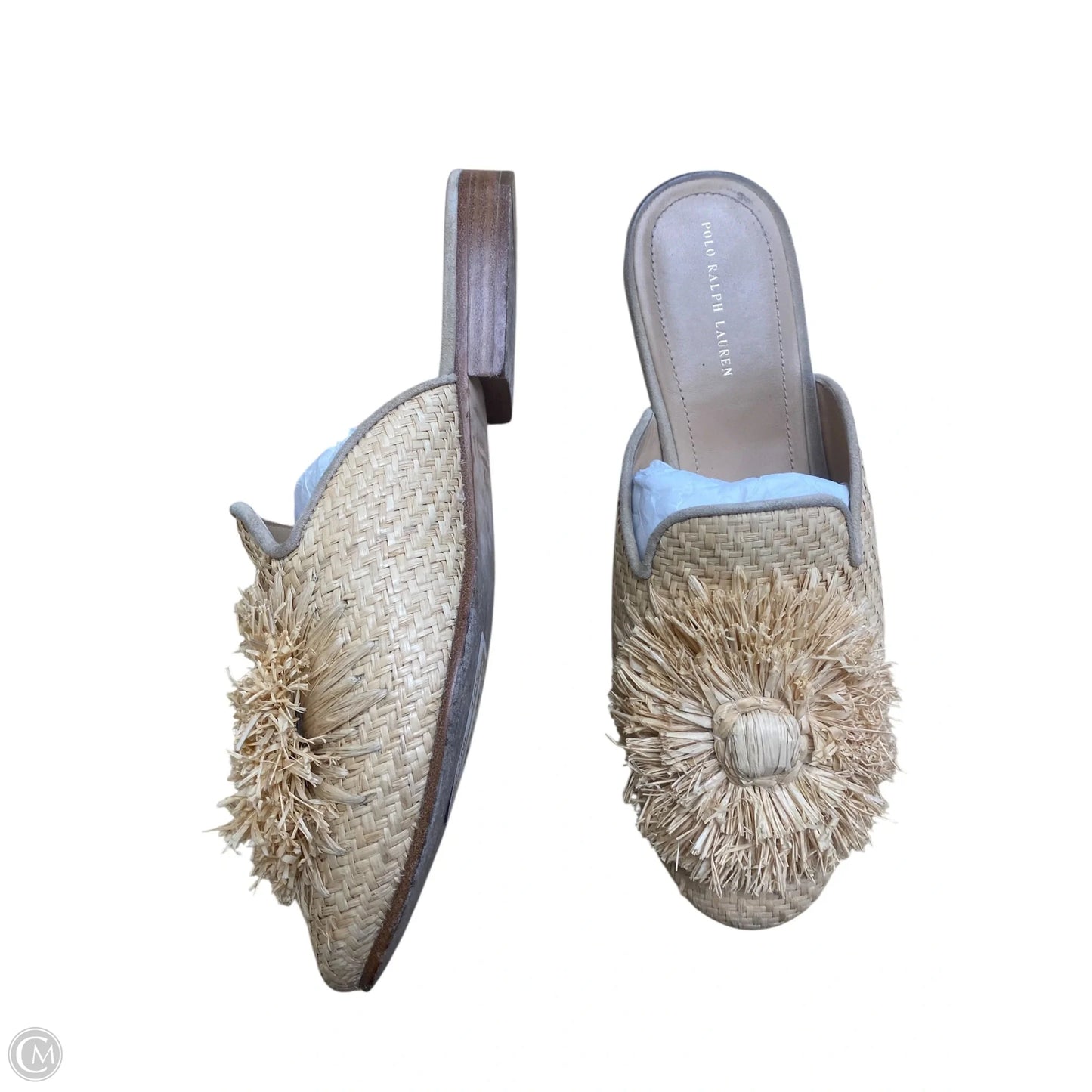 Sandals Flats By Ralph Lauren In Tan, Size: 8.5