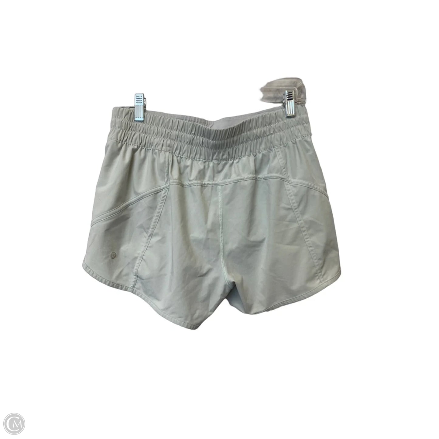Athletic Shorts By Lululemon In Green, Size: 12