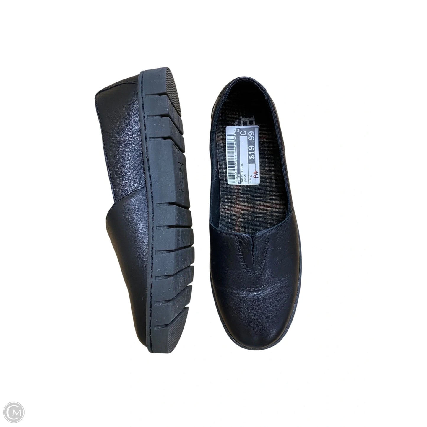 Shoes Flats By Born In Black, Size: 6