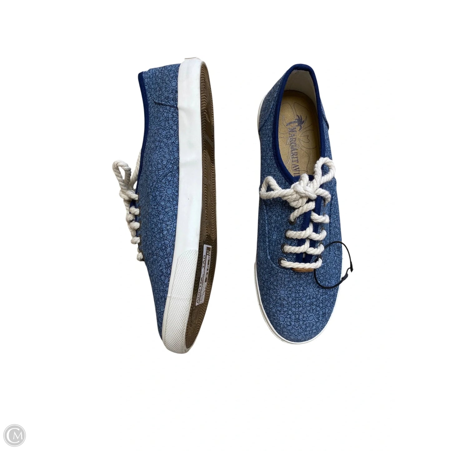 Shoes Flats By Clothes Mentor In Blue, Size: 10