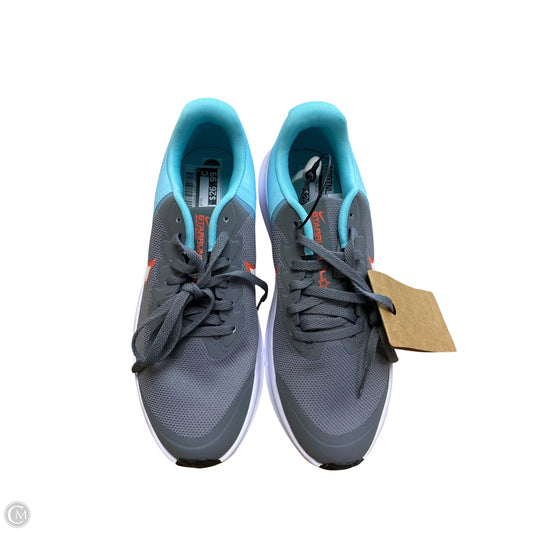 Shoes Athletic By Nike In Blue & Grey, Size: 7