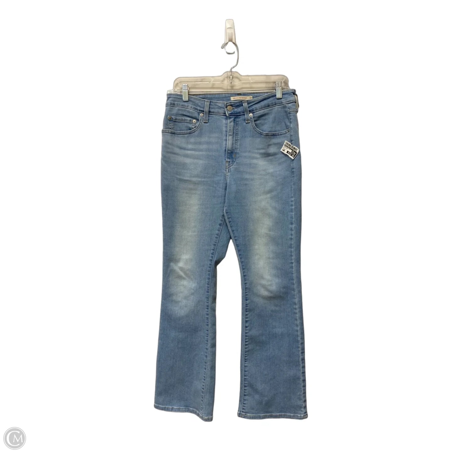 Jeans Boot Cut By Levis Capital E In Blue Denim, Size: 10