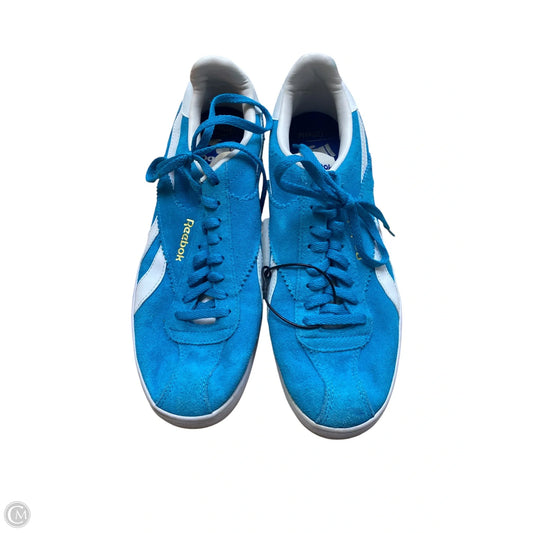 Shoes Sneakers By Reebok In Blue, Size: 10.5