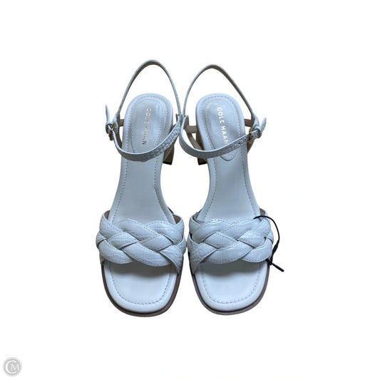 Shoes Heels Block By Cole-haan In White, Size: 7