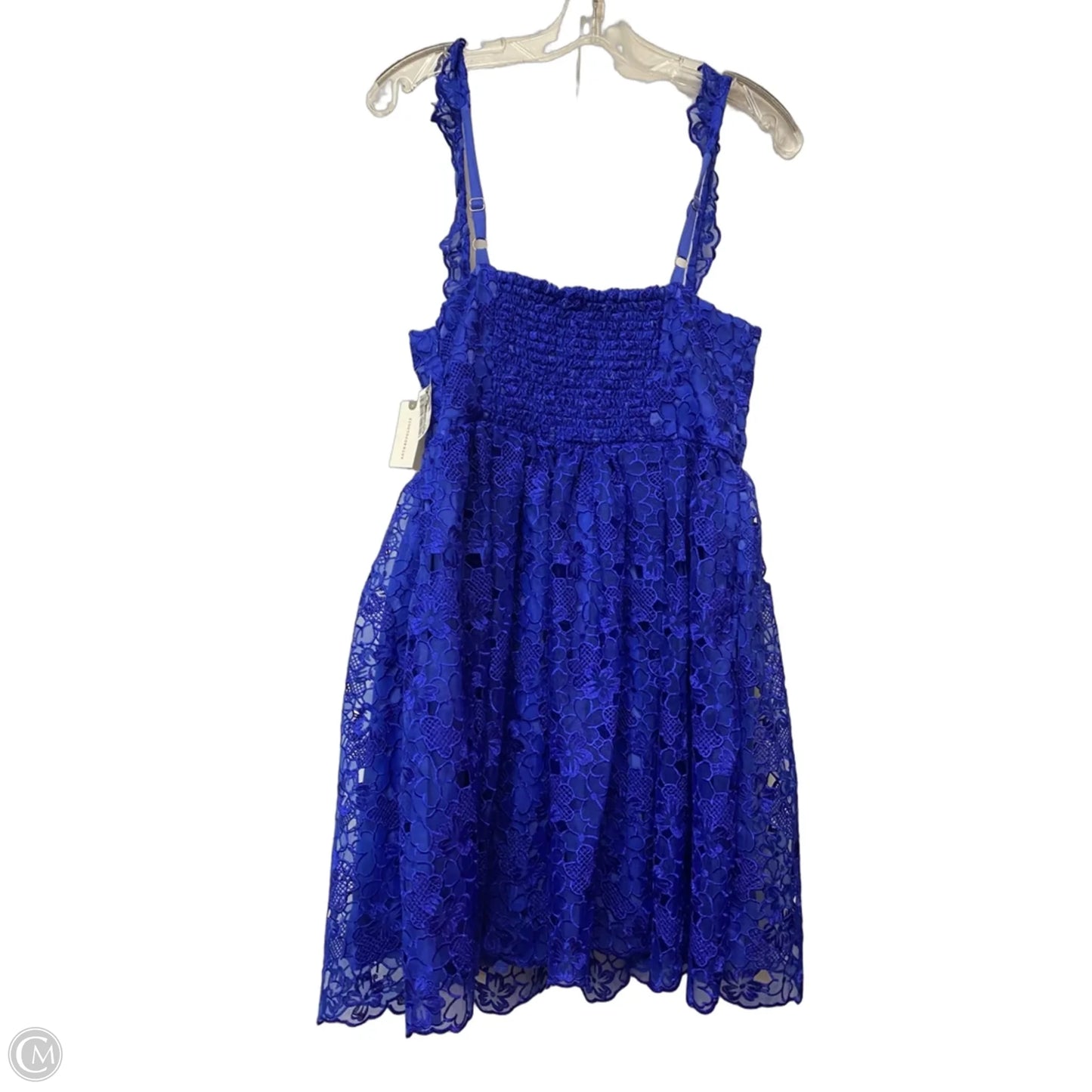 Dress Party Short By Anthropologie In Blue, Size: M