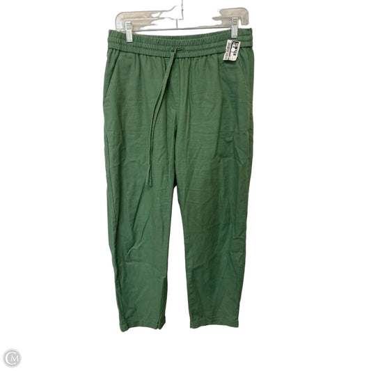 Pants Linen By J. Crew In Green, Size: 8