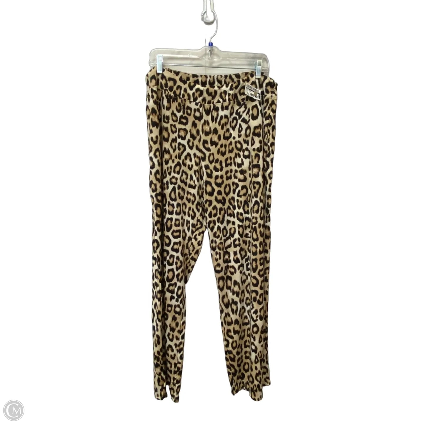 Pants Lounge By Chicos In Animal Print, Size: Xl