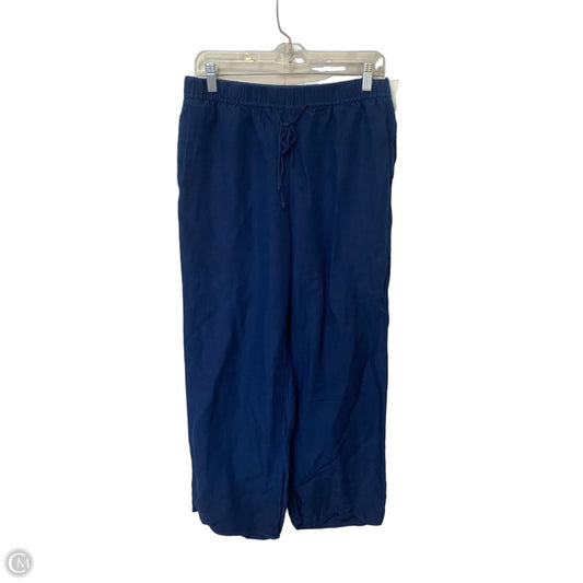 Pants Linen By H&m In Navy, Size: M