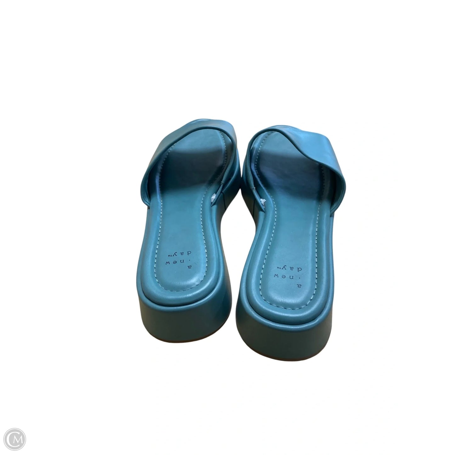 Sandals Flats By A New Day In Blue, Size: 9.5