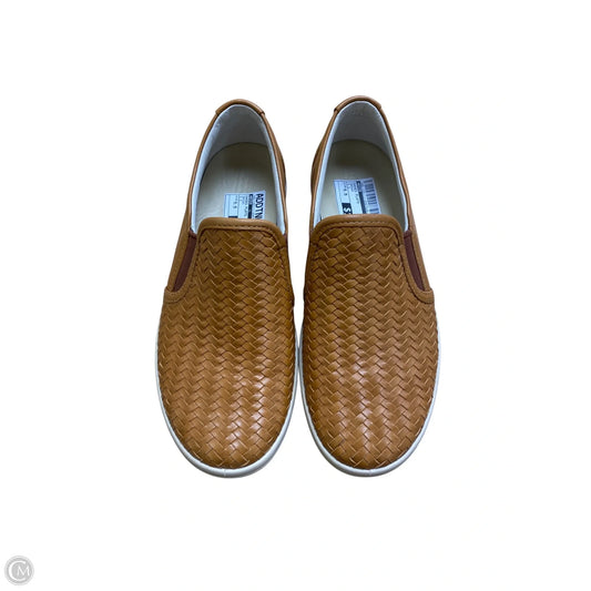 Shoes Flats By Ecco In Brown, Size: 5.5