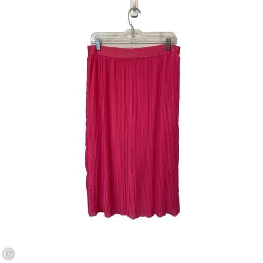 Skirt Maxi By Clothes Mentor In Pink, Size: Xl