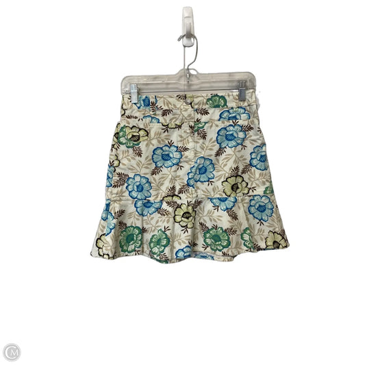 Skirt Mini & Short By Loft In Multi-colored, Size: 10