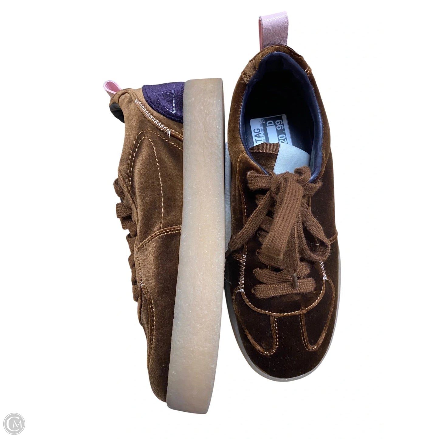 Shoes Sneakers By Steve Madden In Brown, Size: 6.5