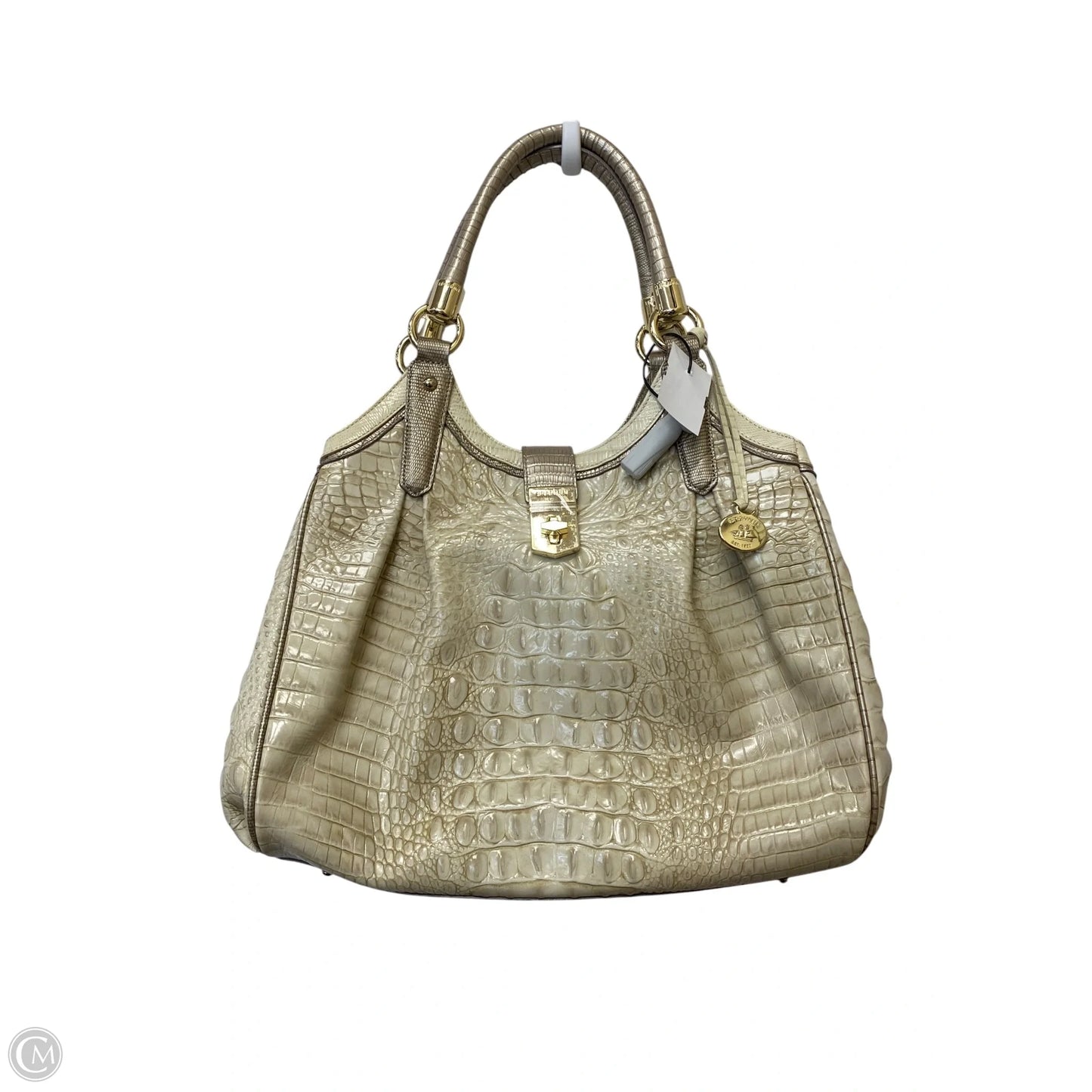 Handbag Designer By Brahmin, Size: Large