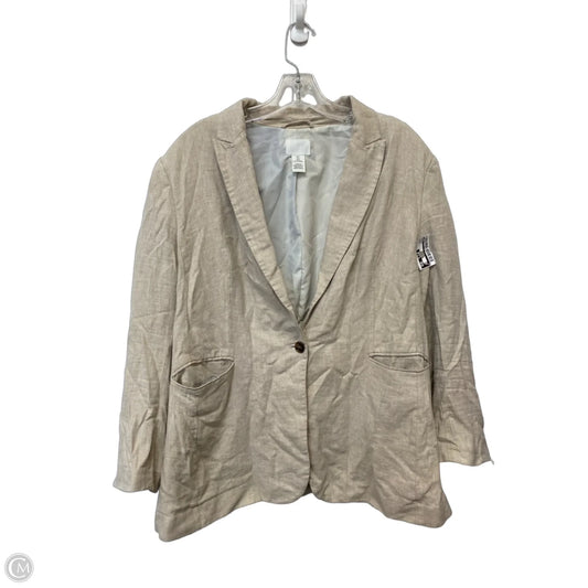 Blazer By H&m In Tan, Size: L