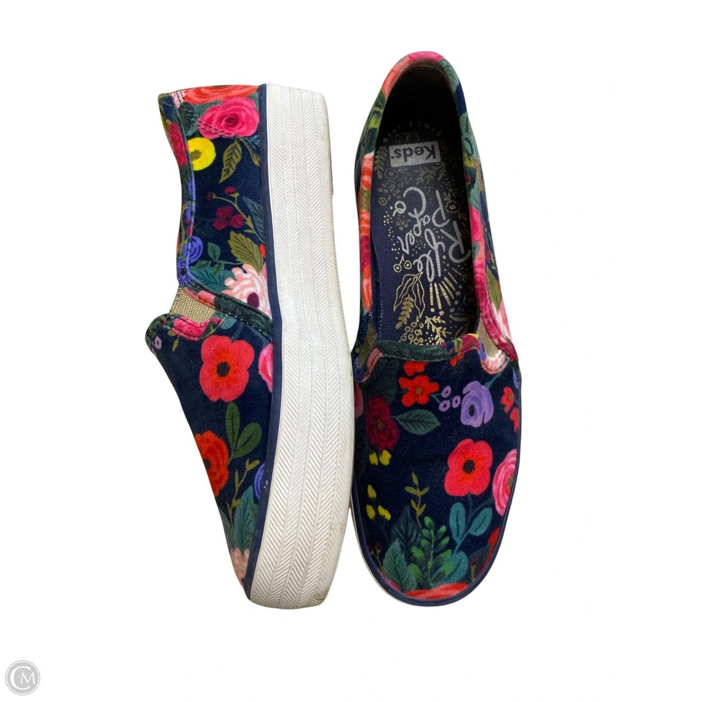 Shoes Flats By Keds In Floral Print, Size: 7.5