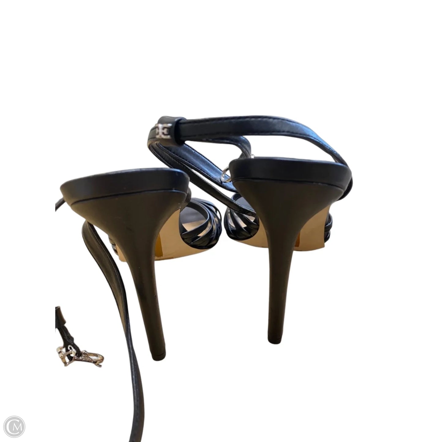 Sandals Heels Stiletto By Sam Edelman In Black, Size: 8.5
