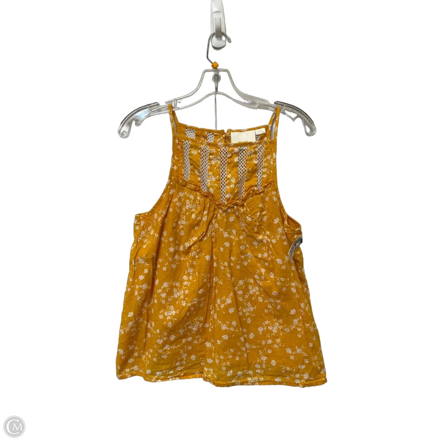 Top Sleeveless By Maeve In Orange, Size: S